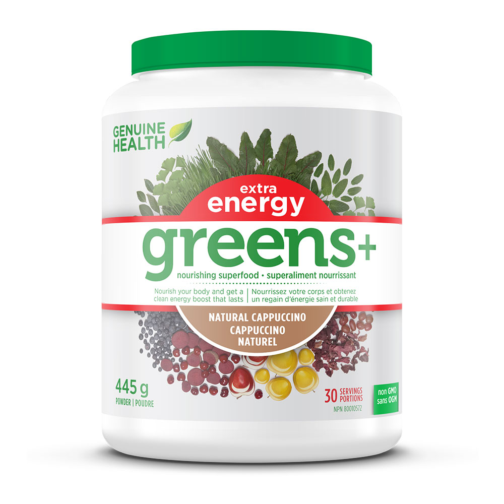 Genuine health greens+ Energy cappuc (624777002557)